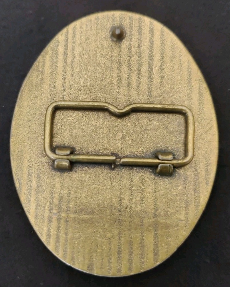 NRA ~ National Riffle Association /John Wayne Belt Buckle « Gunslinger » Design