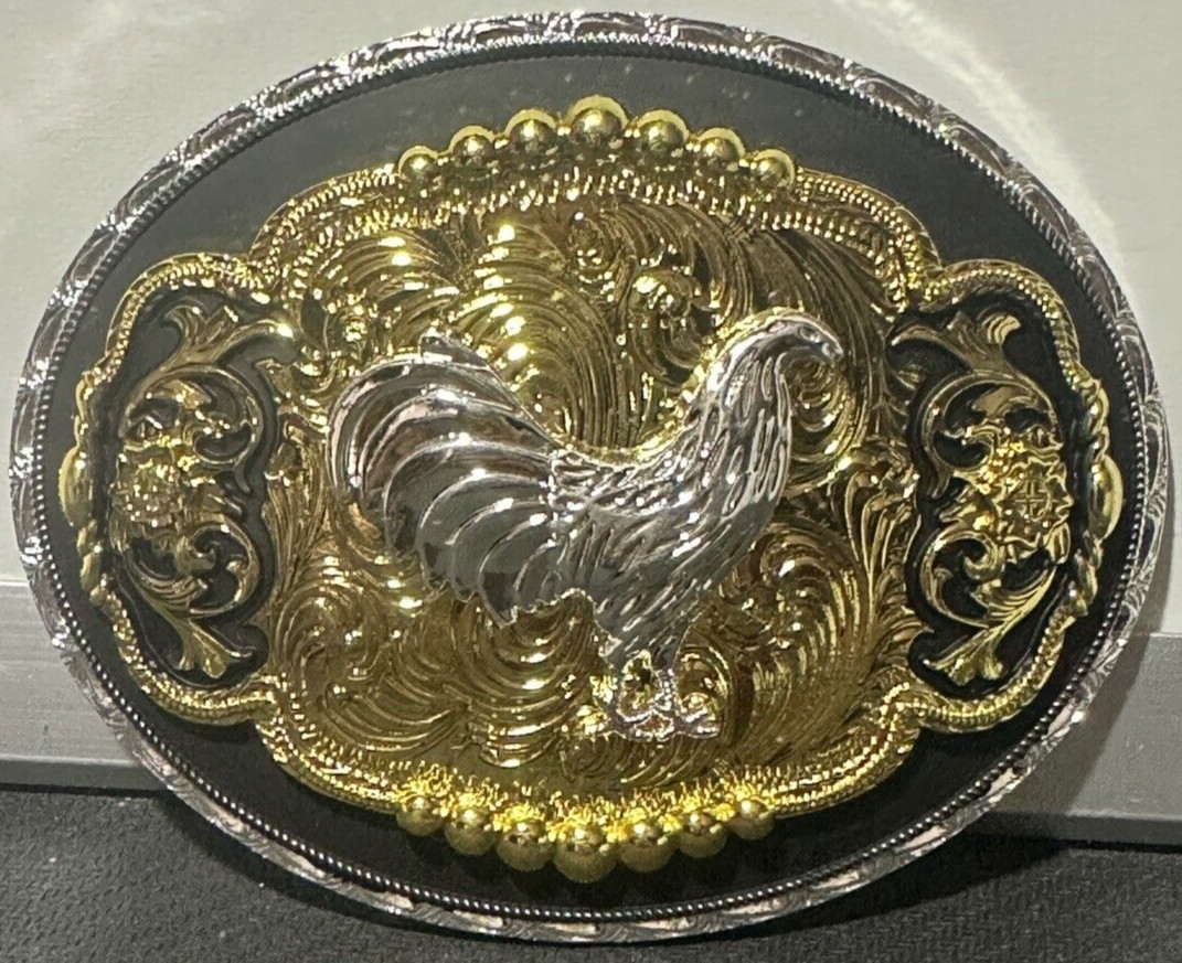 Jaripeo Unisex Rooster cowboy Cowgir western belt buckles hebilla vaquero gallo