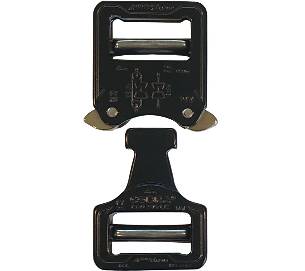 AustriAlpin Cobra Buckle Aluminum Quick Release Dual Adjustable No Sew 1in 25mm