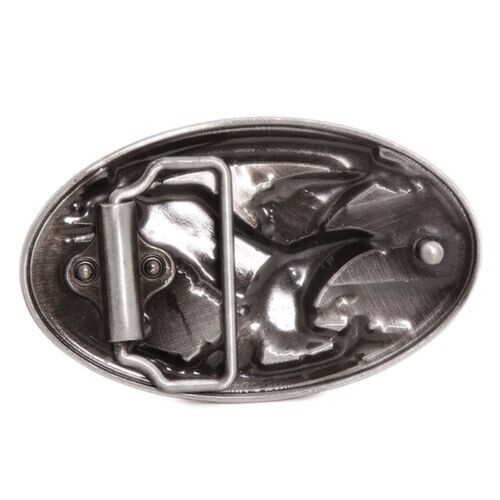 Eagle and Flag Belt Buckle Western Cowboy Native American Motorcyclists (XEG-02)