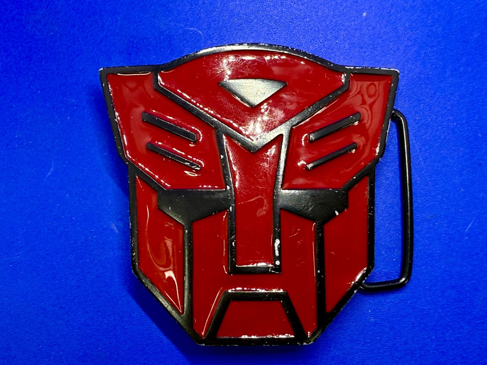 Transformers Autobots Cosplay Red Colored Movie Toy Promotional Belt Buckle