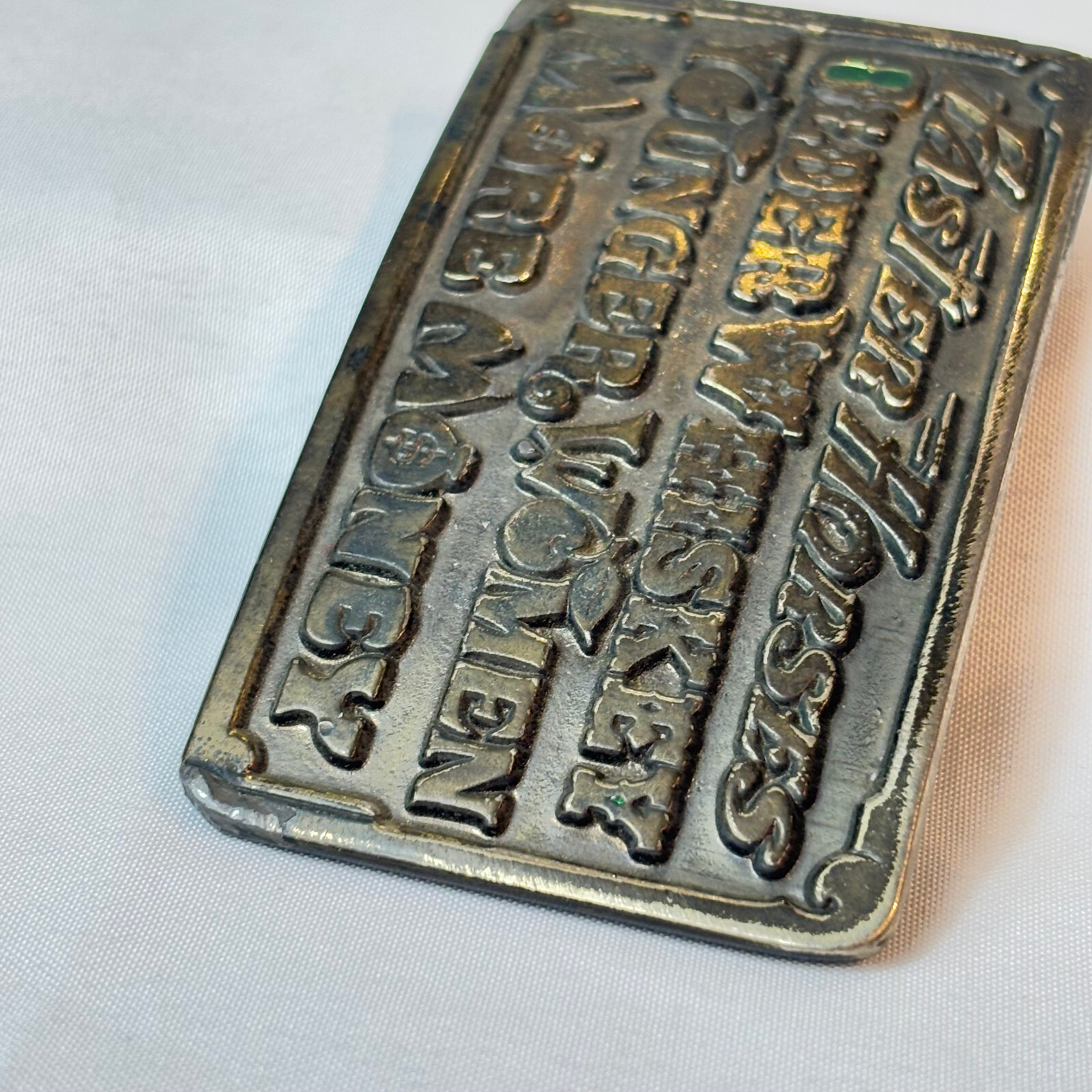 1977 Great American Buckle Co Belt Buckle Faster Older Younger More #750