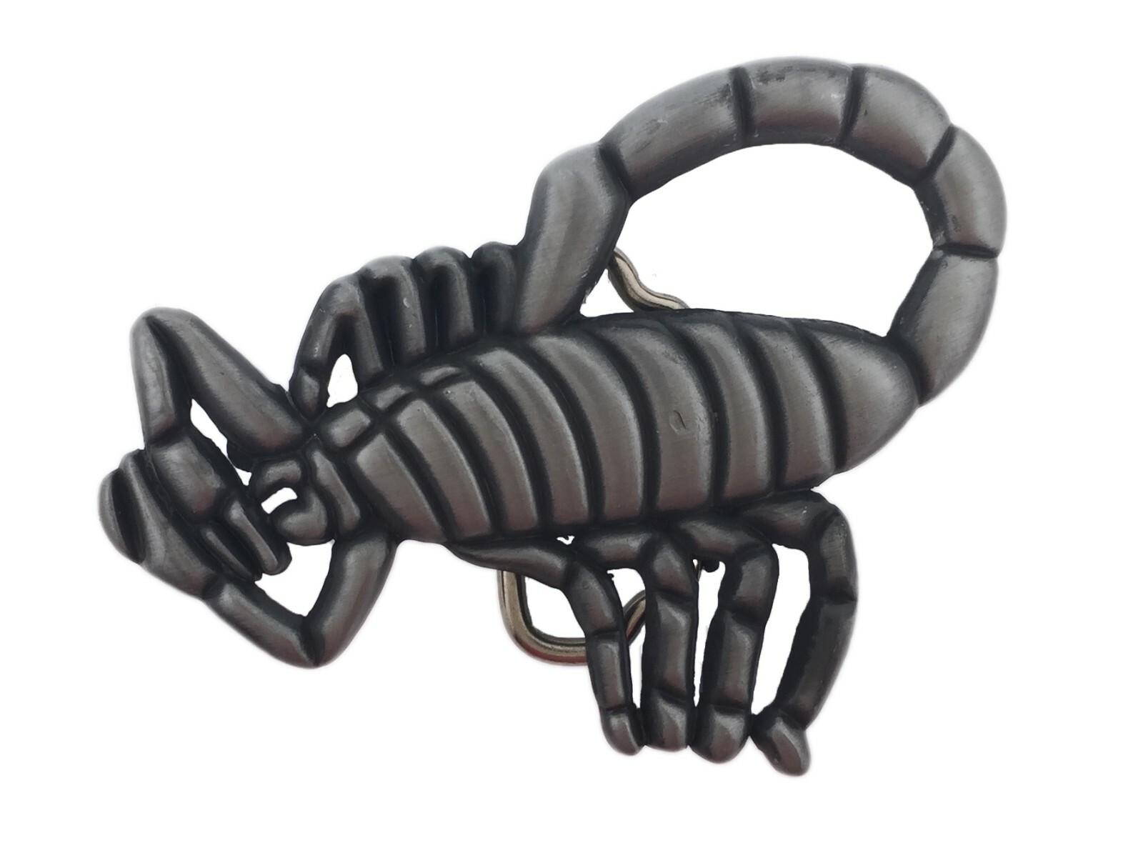 Scorpion Belt Buckle Zodiac Sign Gothic Rodeo USA Cowboy Western Silver Metal TX