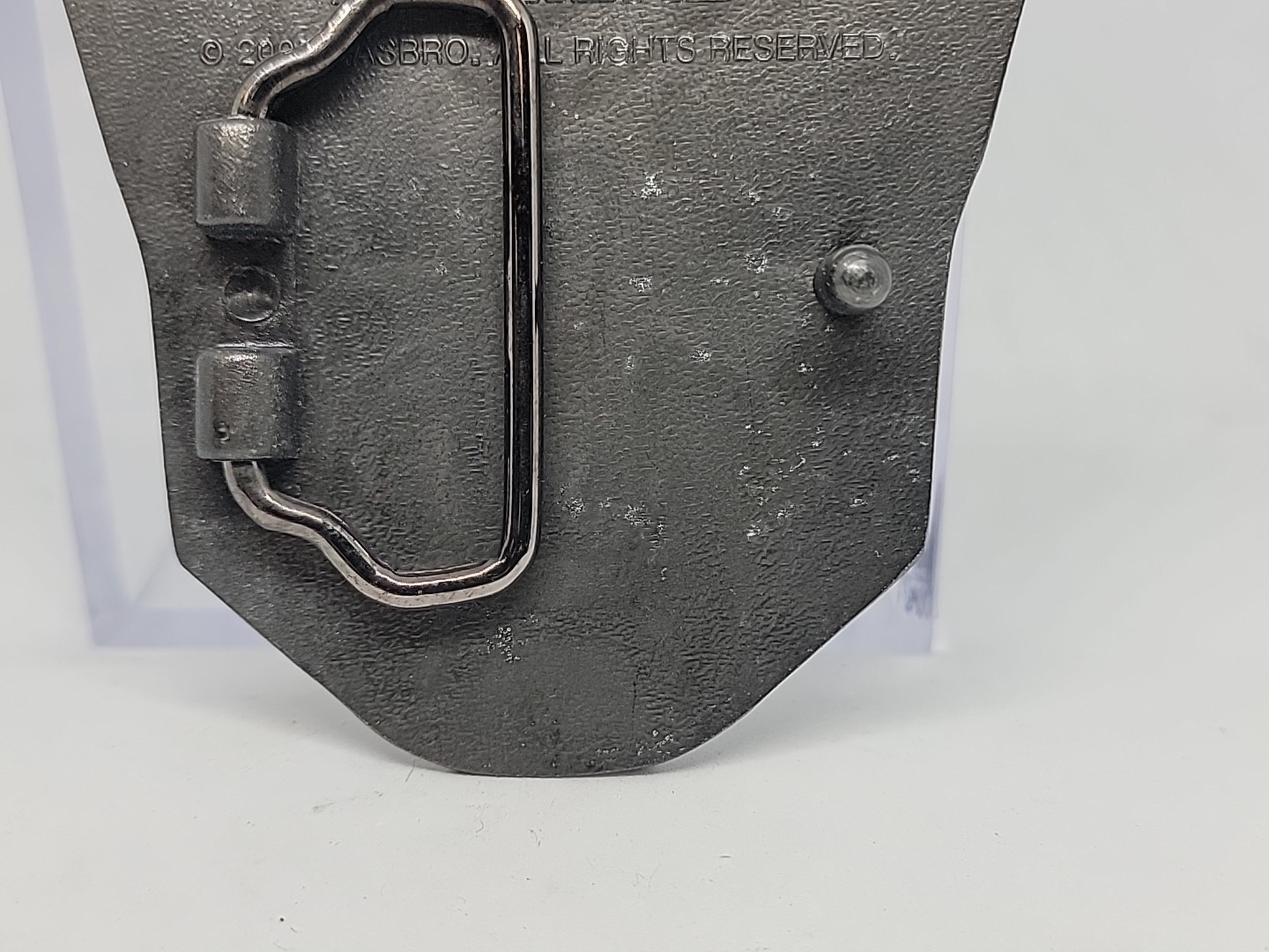Vintage 2005 Transformers Autobot 3D Metal Belt Buckle Removable Interchangable