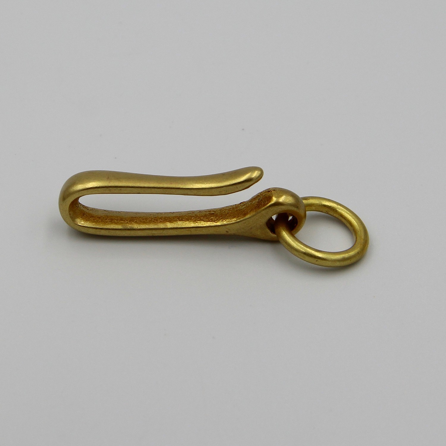 Brass Fish Hook Belt Clip Keychain Holder Key Manager lot