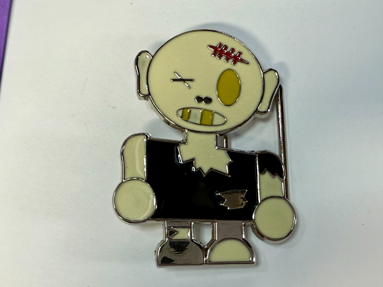 Zombie Boy Walking Dead Cartoon Style Enameled Cosplay New Belt Buckle