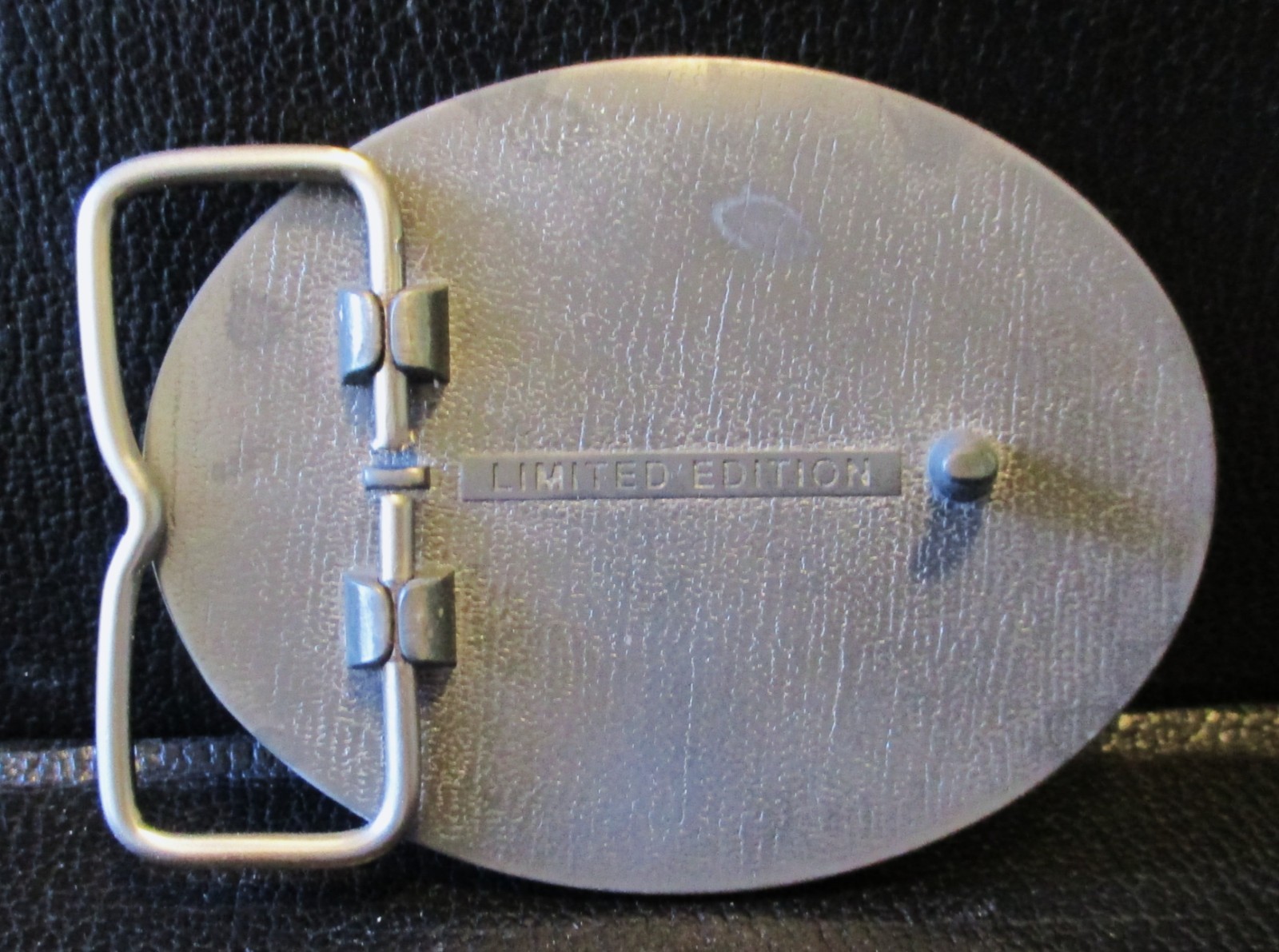 Hy-Capacity HC Humbolt Iowa 1994 Pewter Belt Buckle Limited Ed Tractor Ag Parts