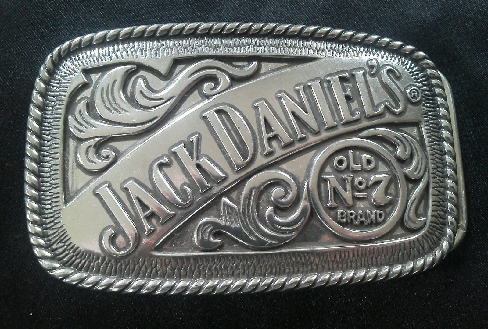 JACK DANIEL&rsquo;S OLD NUMBER NO. 7 BRAND BELT BUCKLE
