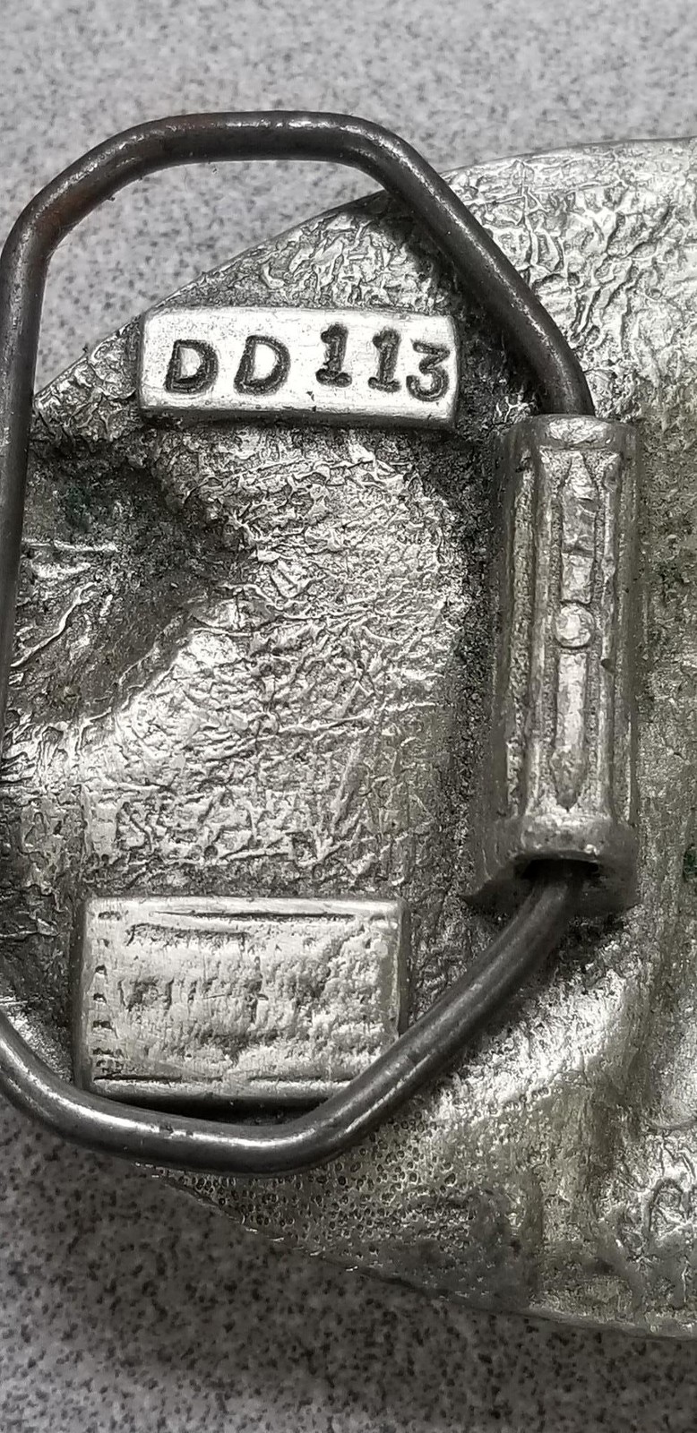 Vintage 1992 Dragon Collection Free and Easy Biker Motorcycle Belt Buckle Up 5