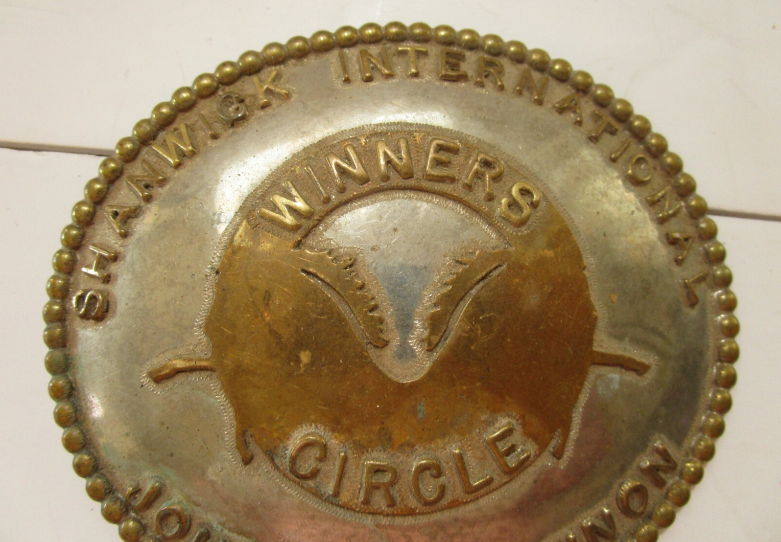 Shanwick kInternational Winners Circle, Johnny Shannon Belt Buckle