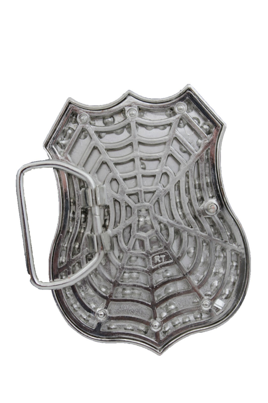 Men Silver Metal Belt Buckle CA State California 10 Freeway Bling Western Unisex