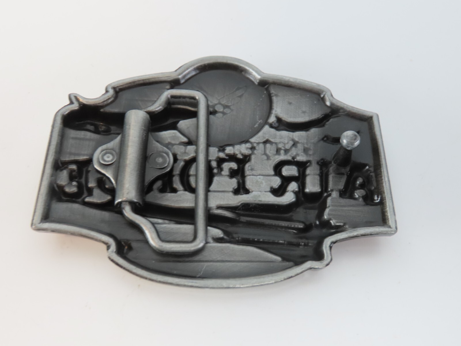 US Air Force USA Flag Jets Enameled Metal Belt Buckle New