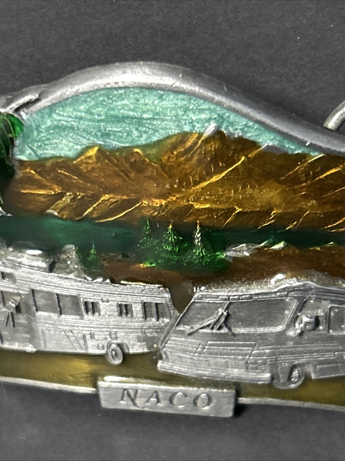 1992 Siskiyou Thousand Trails NACO Limited Edition 143 Of 500 Belt Buckle