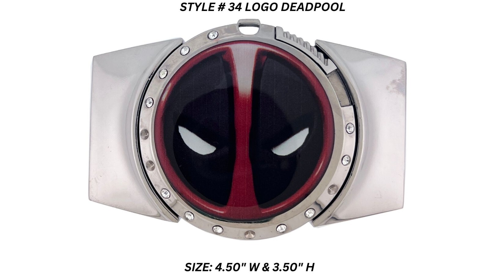 Deadpool Belt Buckle with Lighter Combo Cosplay Halloween Costume Party New Men