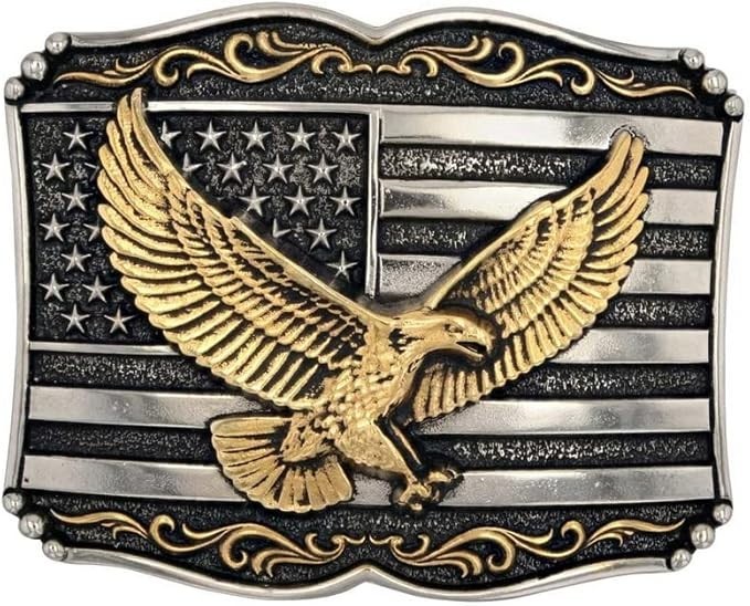 Montana Silversmiths Belt Buckle Soaring Liberty Attitude A952