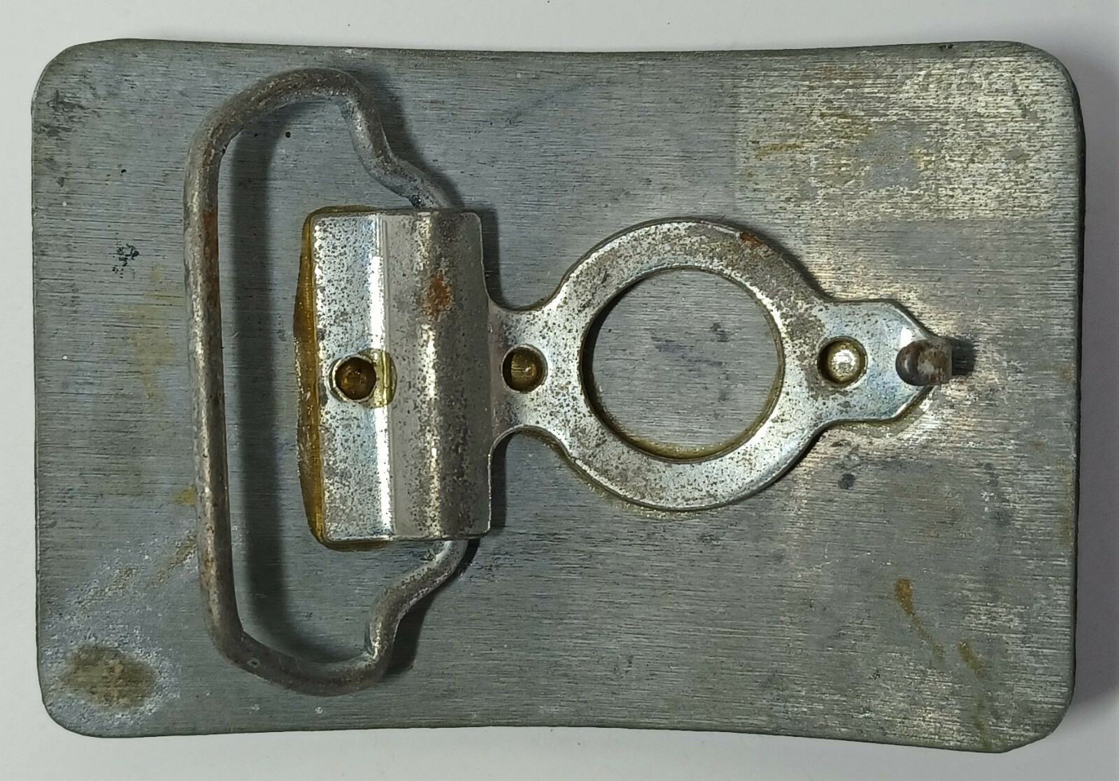 Vtg Dura Glass Belt Buckle Plastic Products Manufacturing