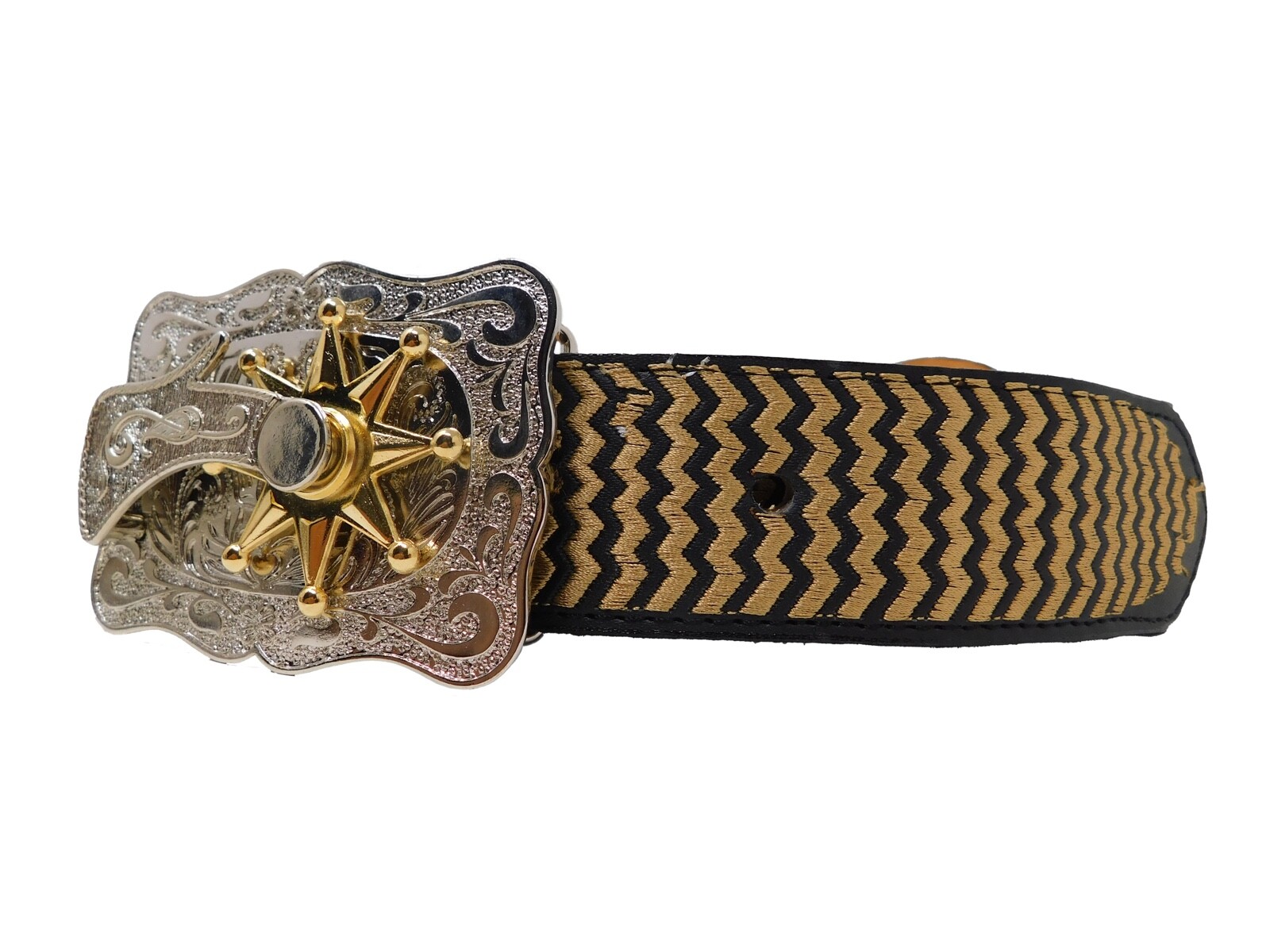 Belt Buckle Cowboy Sliver,Gold,,Metal