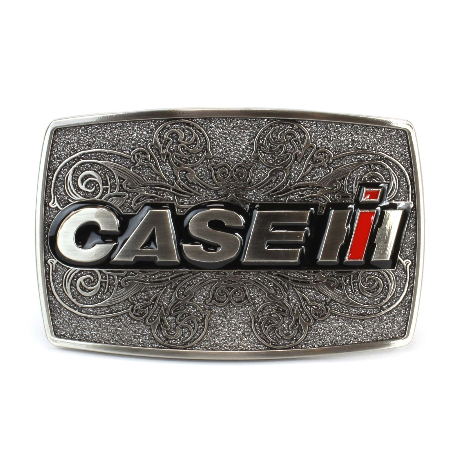 Case IH Logo Western Style Metal Belt Buckle with Hook Style Closure ZJD608
