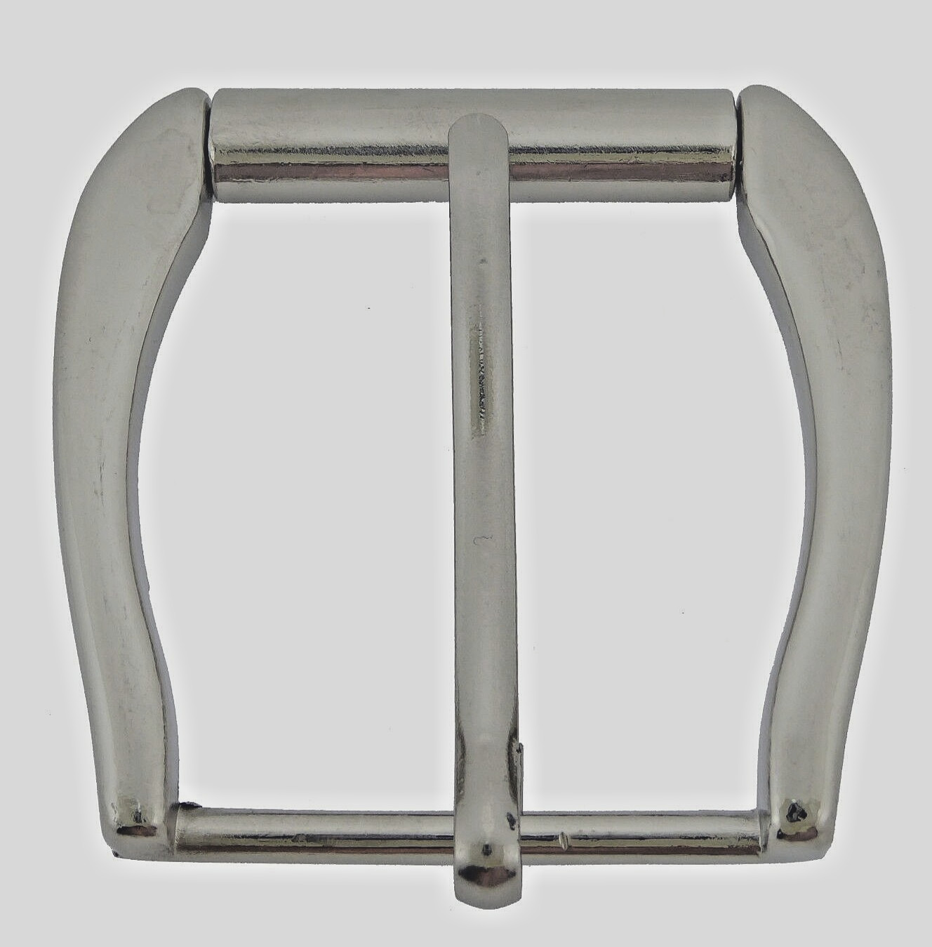 Stainless Steel Belt Buckle Men Pin Belt Buckles Fits For 1.5 inches Belt Silver