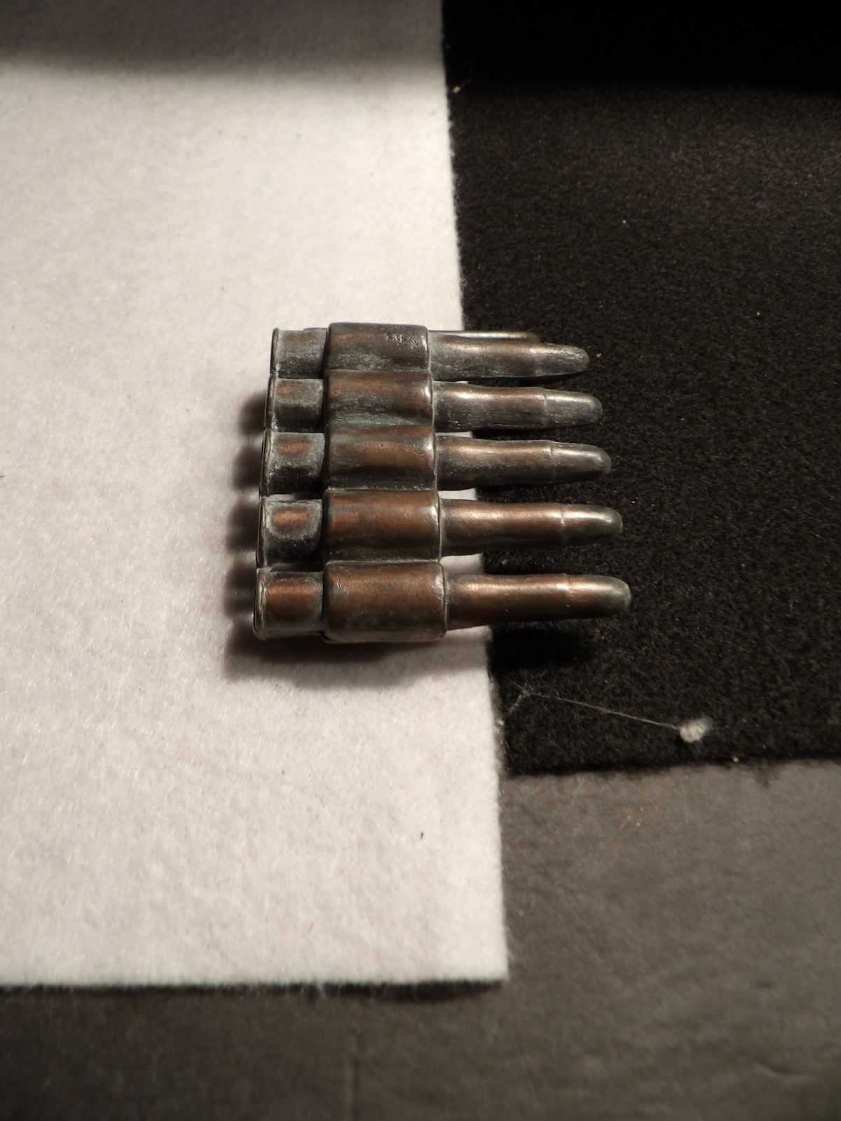 Belt Buckle Rifle Bullets – Outdoorsman 5 bullet – Faux