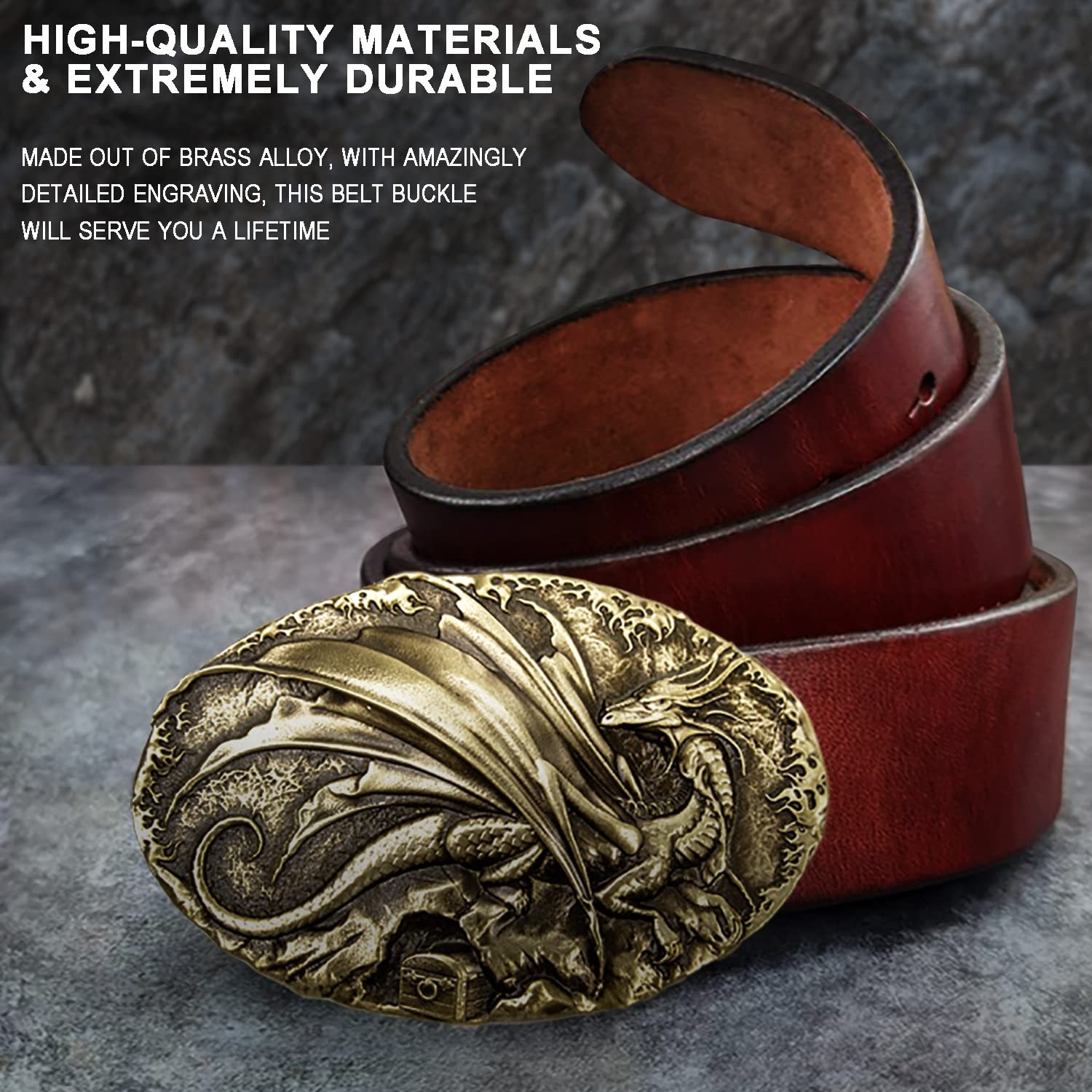Custom Western Belt Buckles for Men – Brass Buckle Accessories – Stylish Men&rsquo;s B