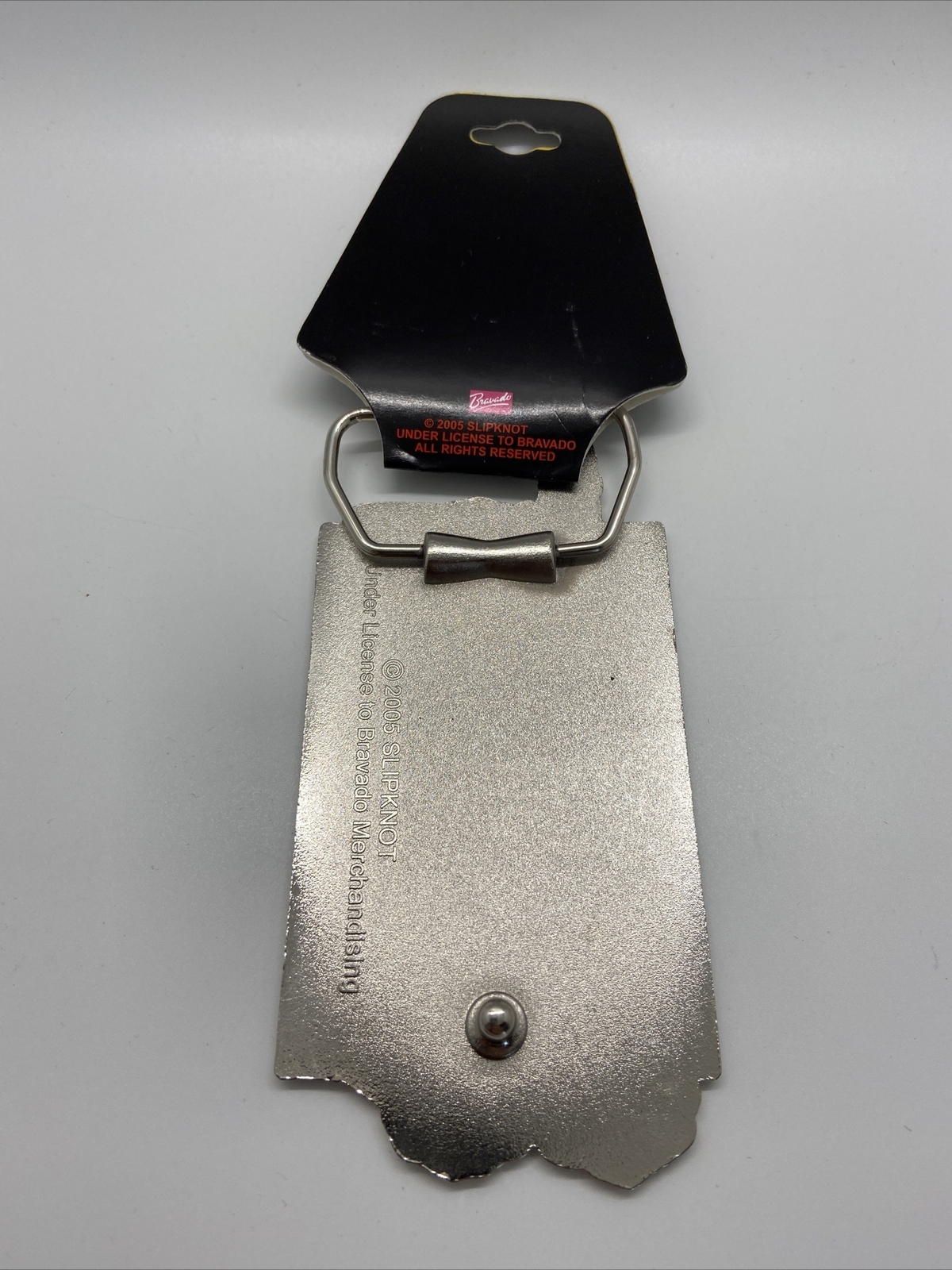 Slipknot Barcode Belt Buckle for 1.6 Inch Belt Western Style 4.3 In. x 2.2 In.