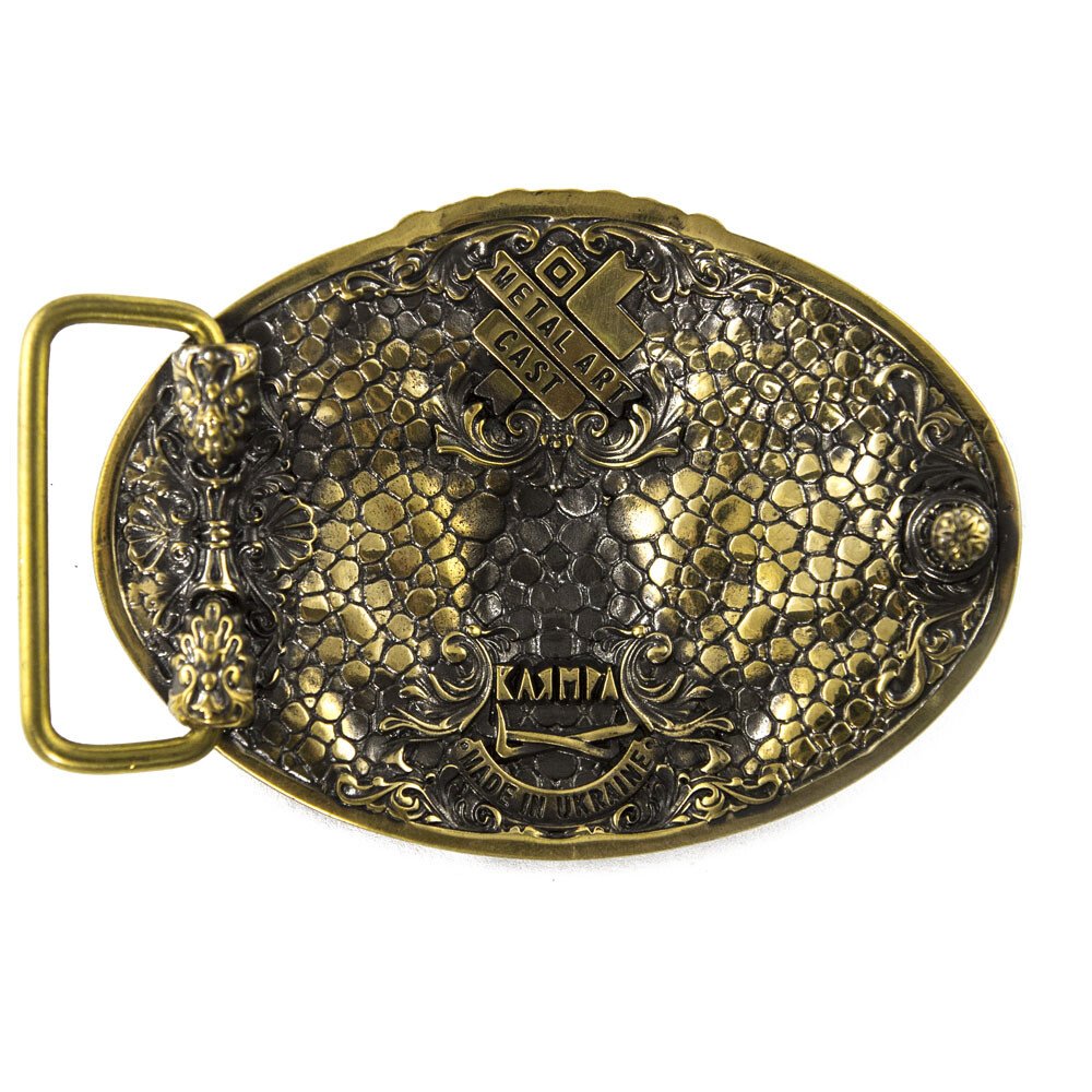 Belt buckle King Lion, Animal solid brass belt buckle, lion head on the buckle