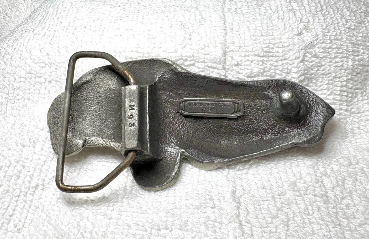 Indiana Metal Craft 1979 M93 Corvette Belt Buckle