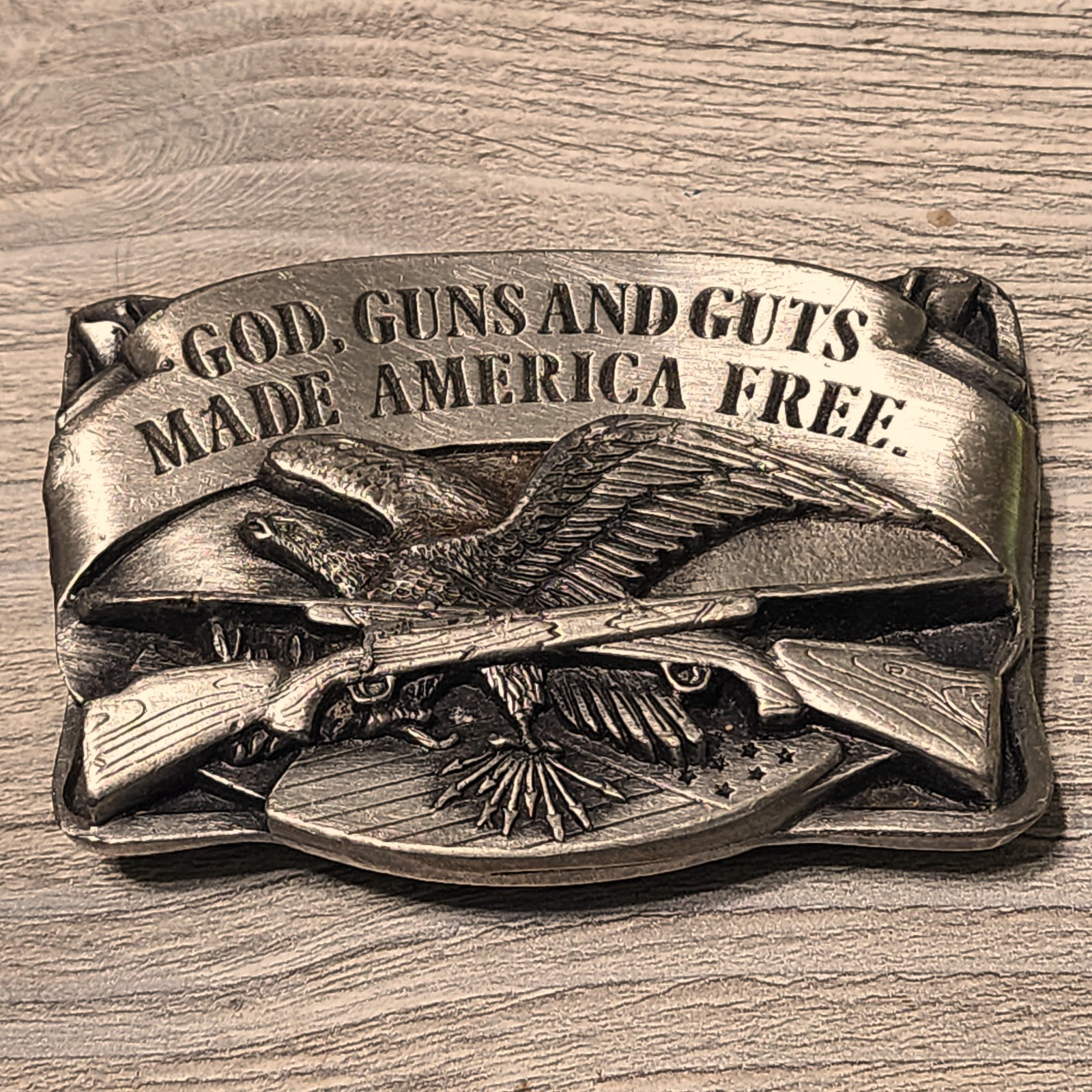 Choice – Vintage Belt Buckle – Ducks, Coors, Broncos, NRA, Remington, Eagle