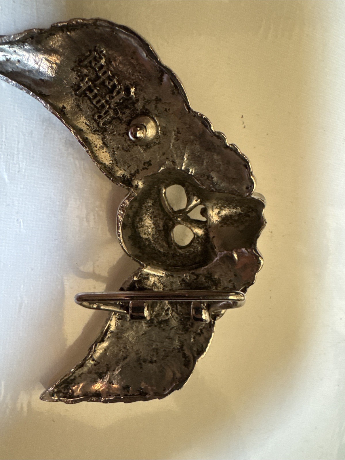 ROCK REBEL BELT BUCKLE Wings DESIGN WITH SKULL