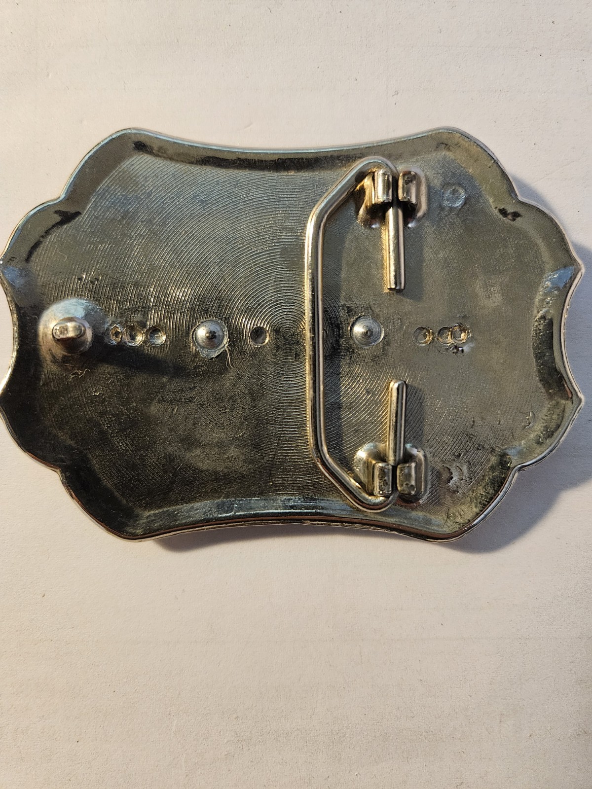 CANADA SILVER TONE BELT BUCKLE MAPLE LEAF FLORAL MEN WOMEN UNISEX