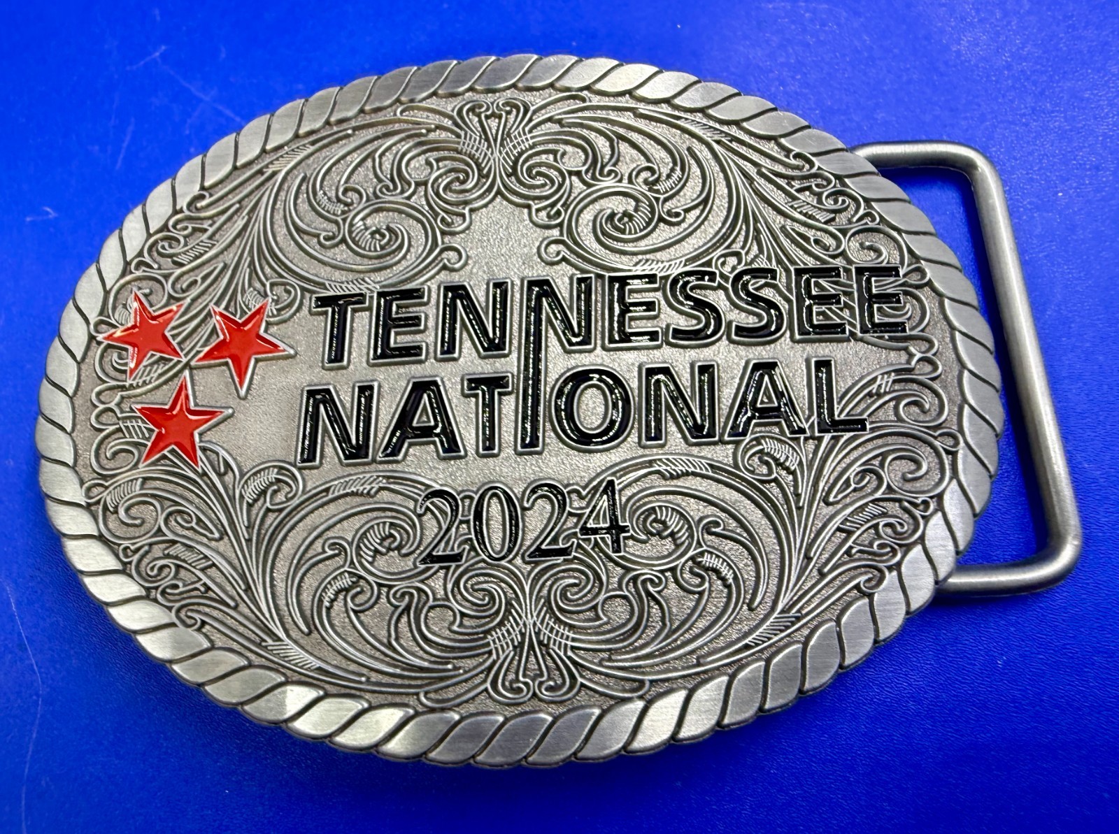 Tennessee National 2024 4th Place U21 Women&rsquo;s Enduro Trophy Award Belt Buckle