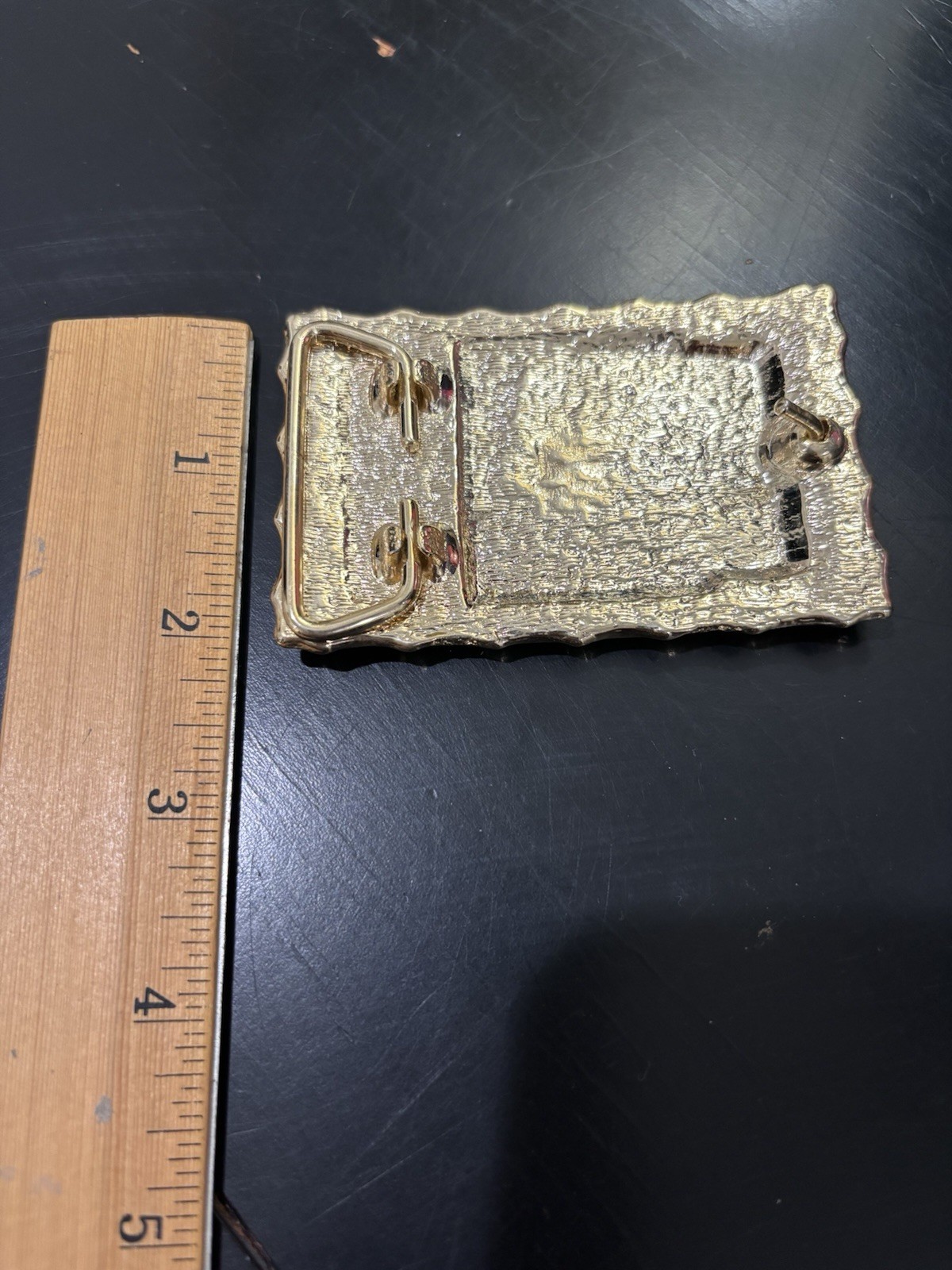 Belt Buckle with Decorative Insert