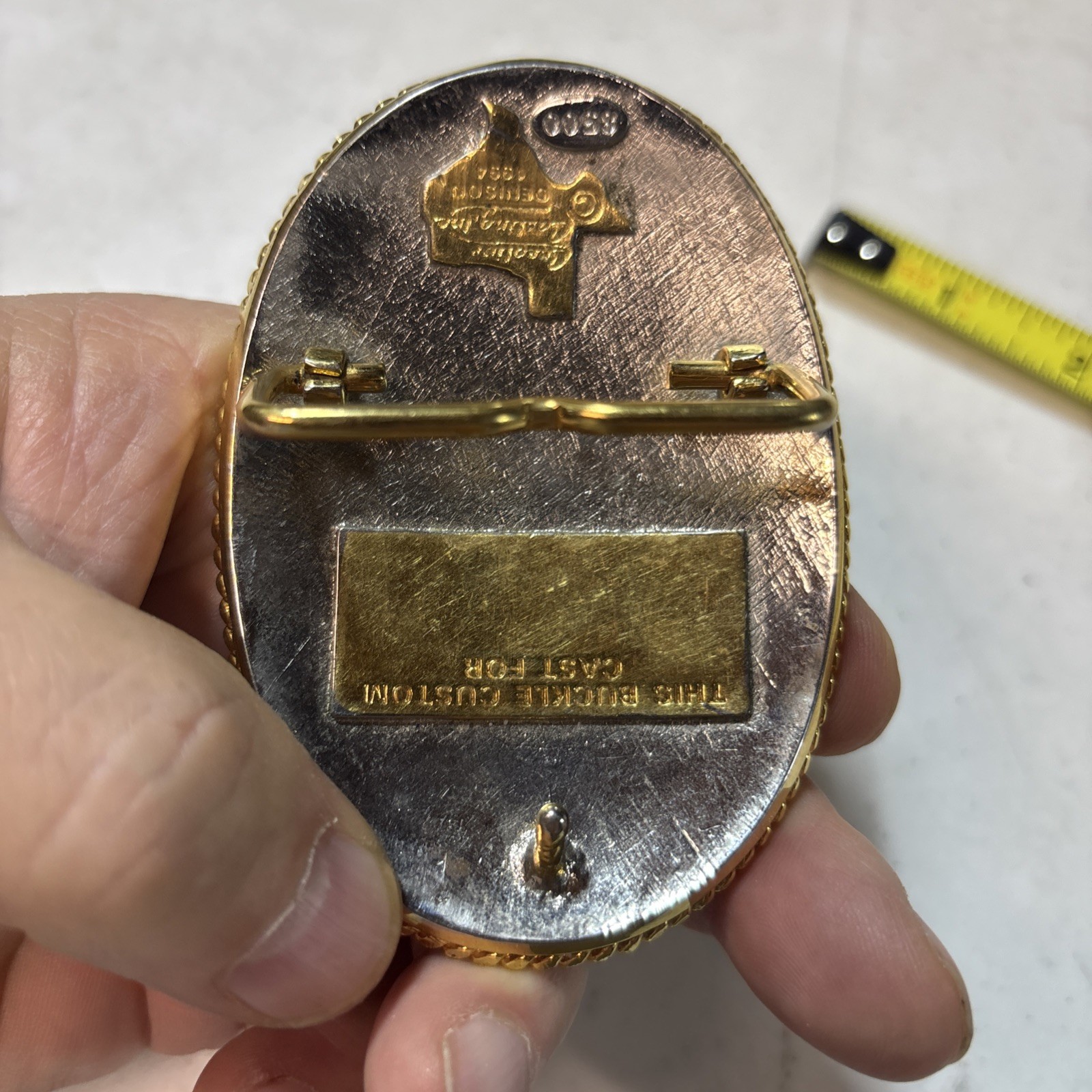 VINTAGE 1994 68th Annual Illinois State Skeet Championships Belt Buckle #8500