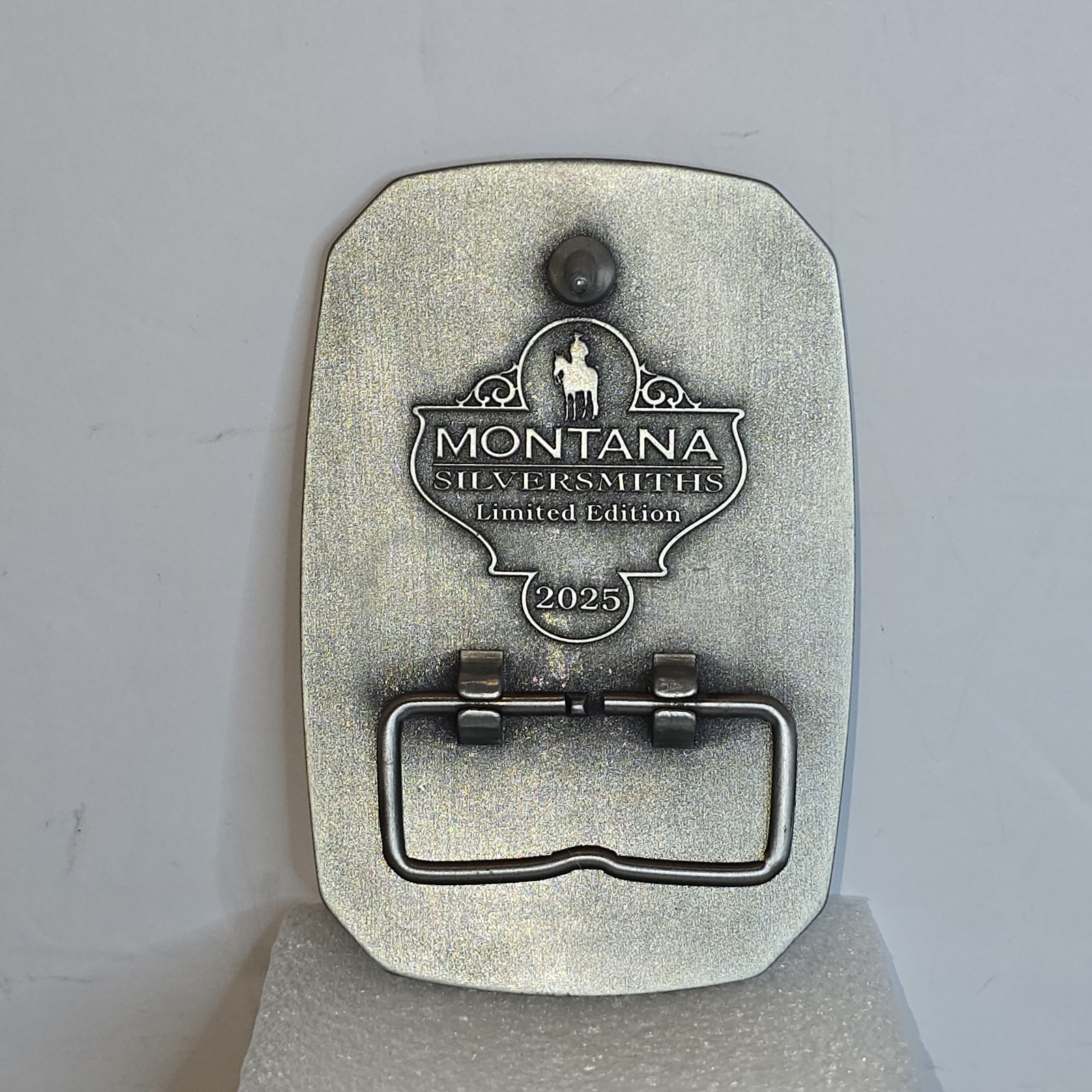Ltd Edition 2025 Pendleton Whisky Let’r Ride Belt Buckle Montana Silversmith New