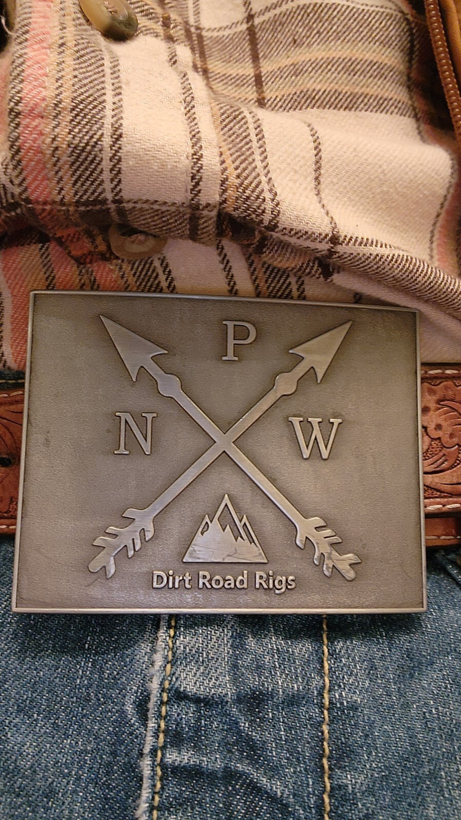 PNW Arrows Belt Buckle