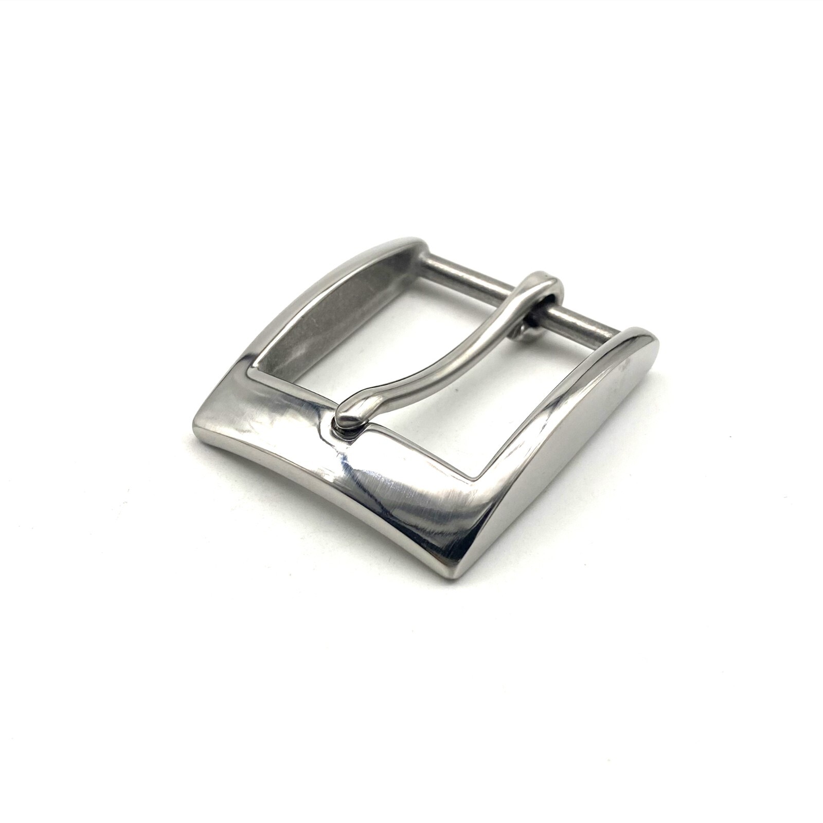 Hypoallergenic Shiny Buckle For Leather Belt Crafting 35mm Strap Fastener
