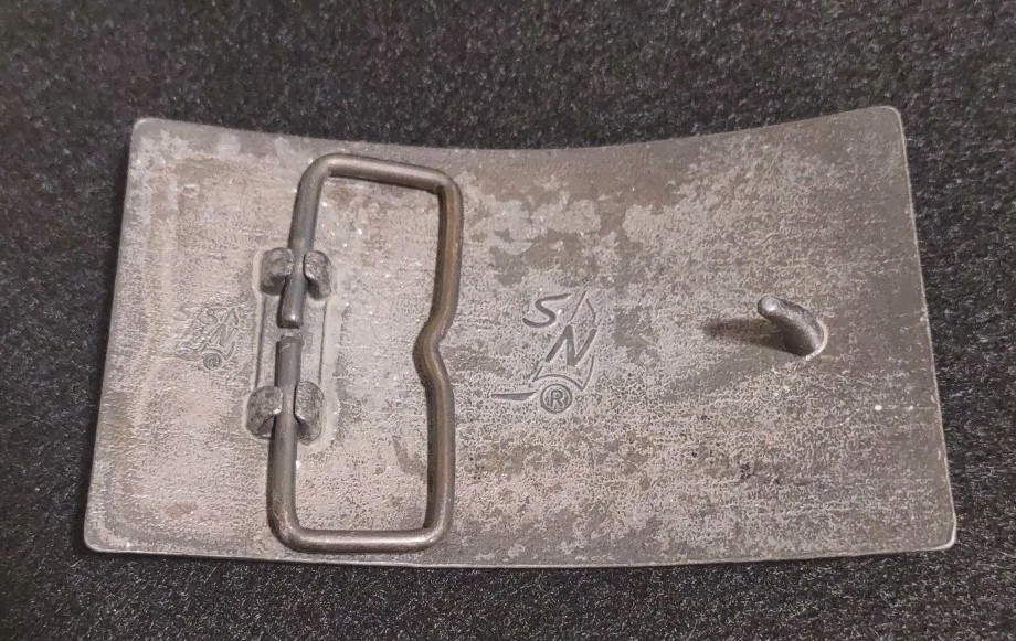Vintage Winchester Repeating Arms Rifle Belt Buckle New Haven Conn