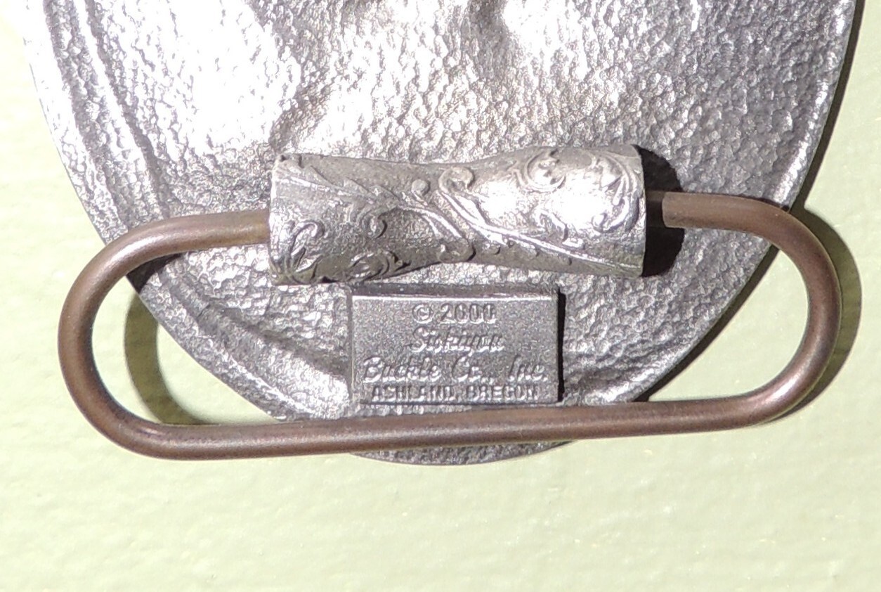 Limited Edition 1 of 750 Belt Buckle Rocky Mountain Brake 2001 Casper WY Elko NV