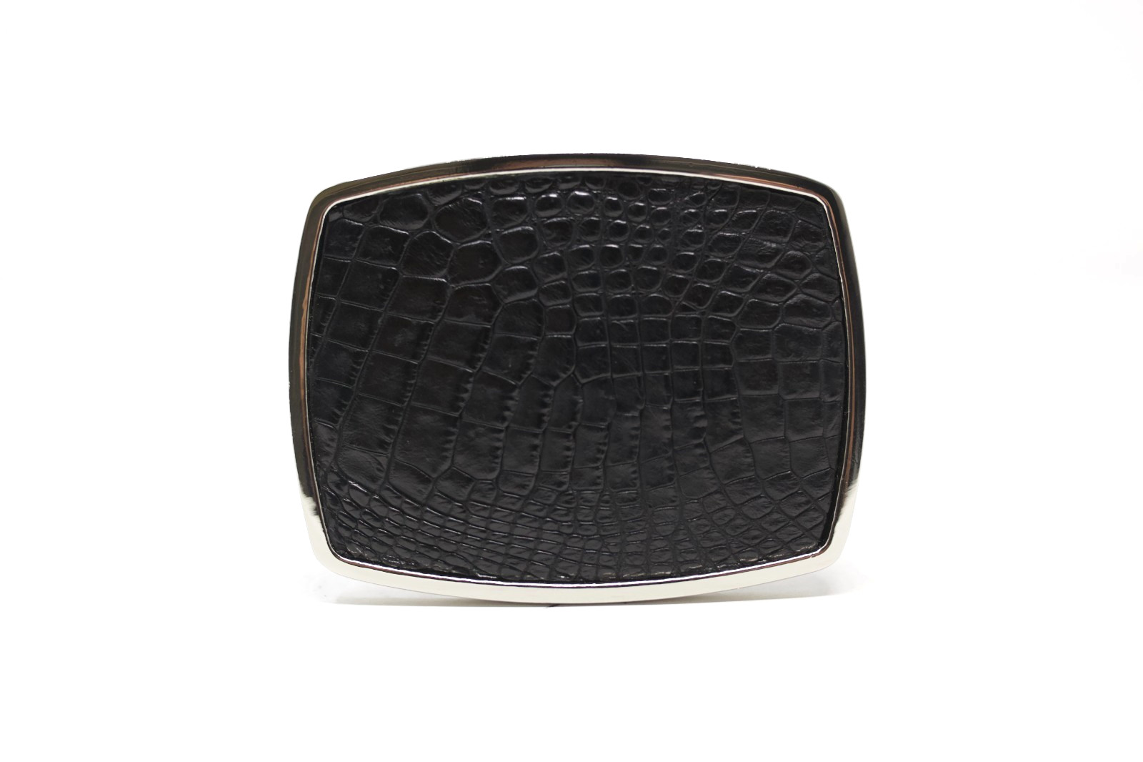 Alligator Belt Buckle, Exotic Belt Buckle, ( 1.5 ») Removable Western Buckle