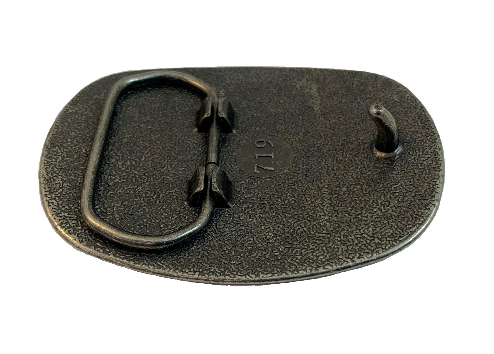 MADE to ORDER Custom Tooled Leather Belt Buckle, Names or Initials, 6 Letters