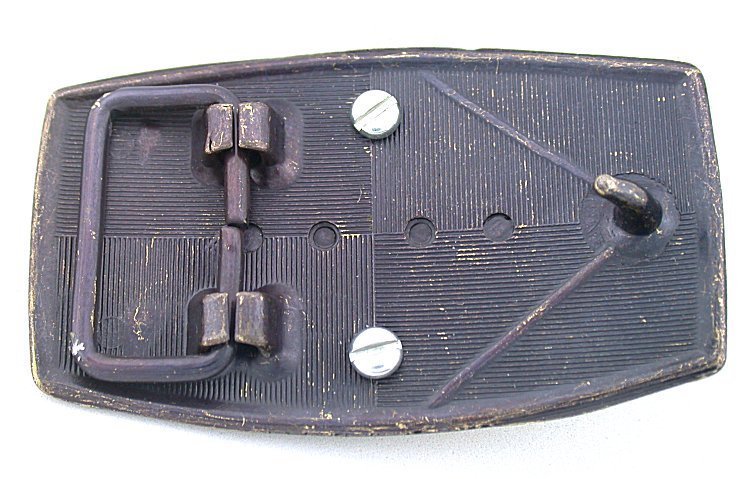 Gold Color Southwest Western Oval Natural Lapis Cabochon Cab Belt Buckle EPBB128
