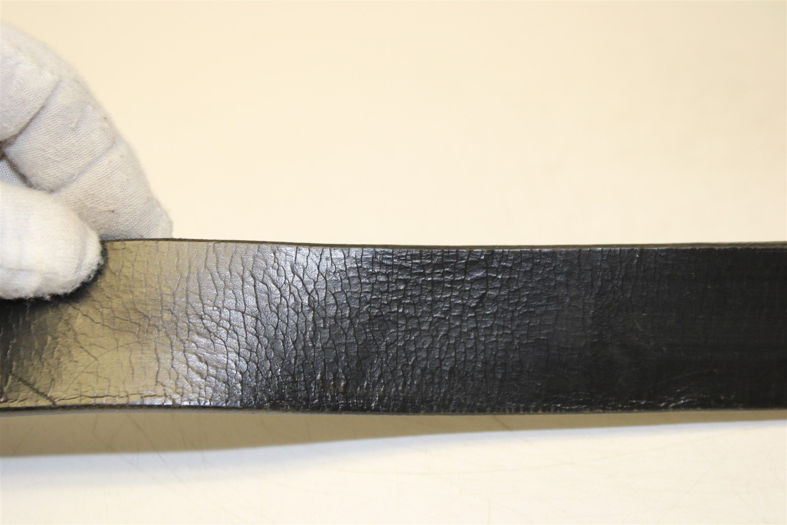 Bergamot Brass Works 1979 USA Made Motorcycle Belt Buckle 42-44 Leather Belt