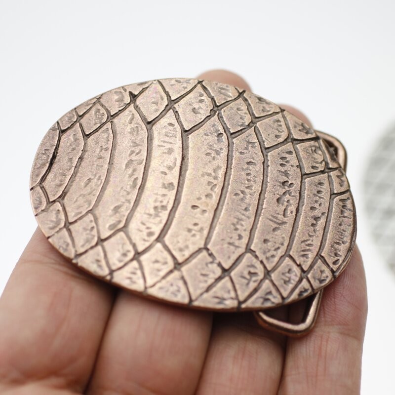 Croc Belt Buckle – Rustic Statement Accessory, Western & Vintage Style