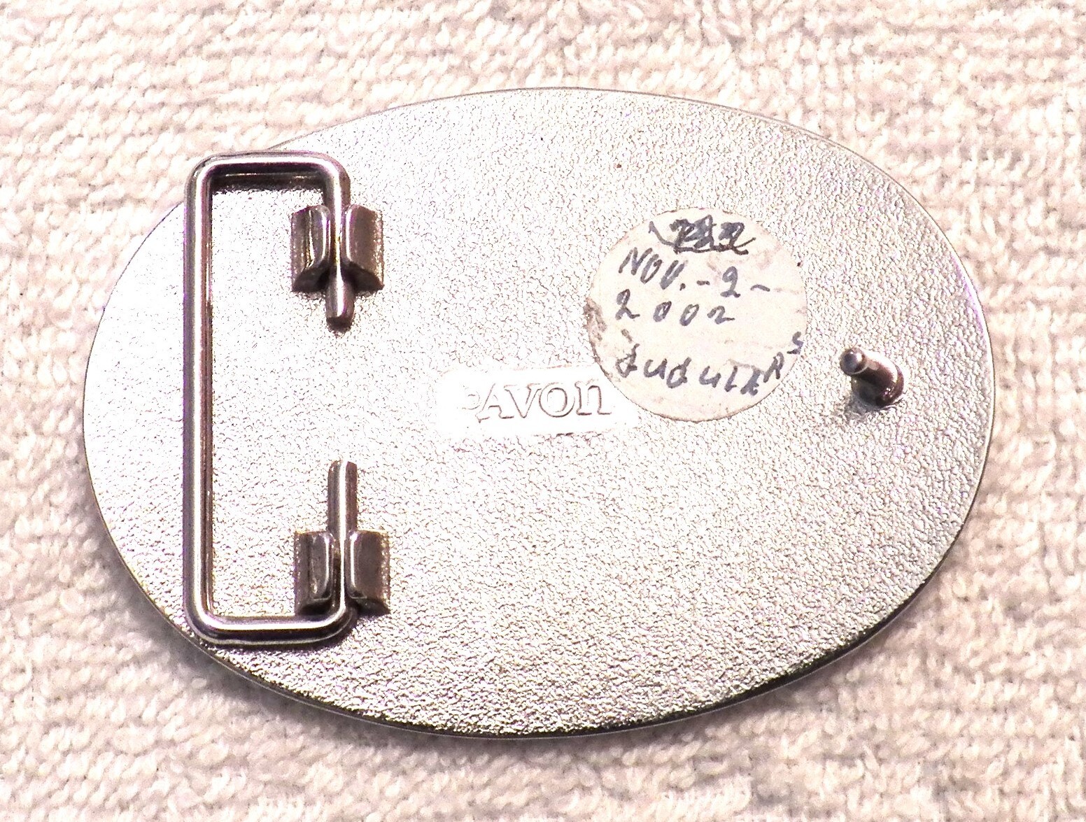 CLASSIC BELT BUCKLE SOUTHWESTERN SADDLE STIRRUPS UNIQUE DESIGN SILVER TONE BB13