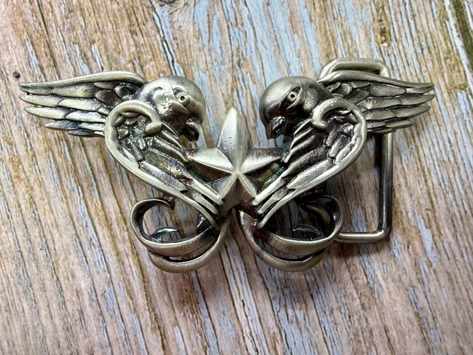 Swallow Bird Nautical Star Butterfly Themed Replacement Buckle for 1.5&Prime; Belt