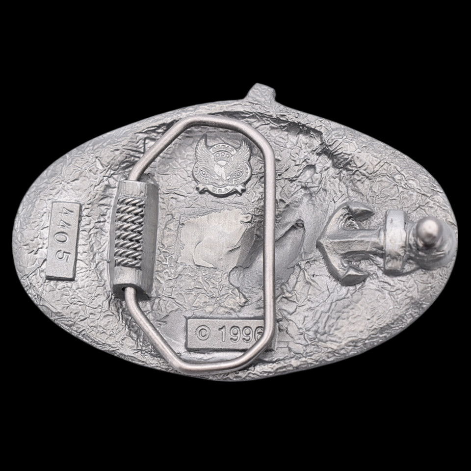 Sailing Ship Yacht Race Belt Buckle