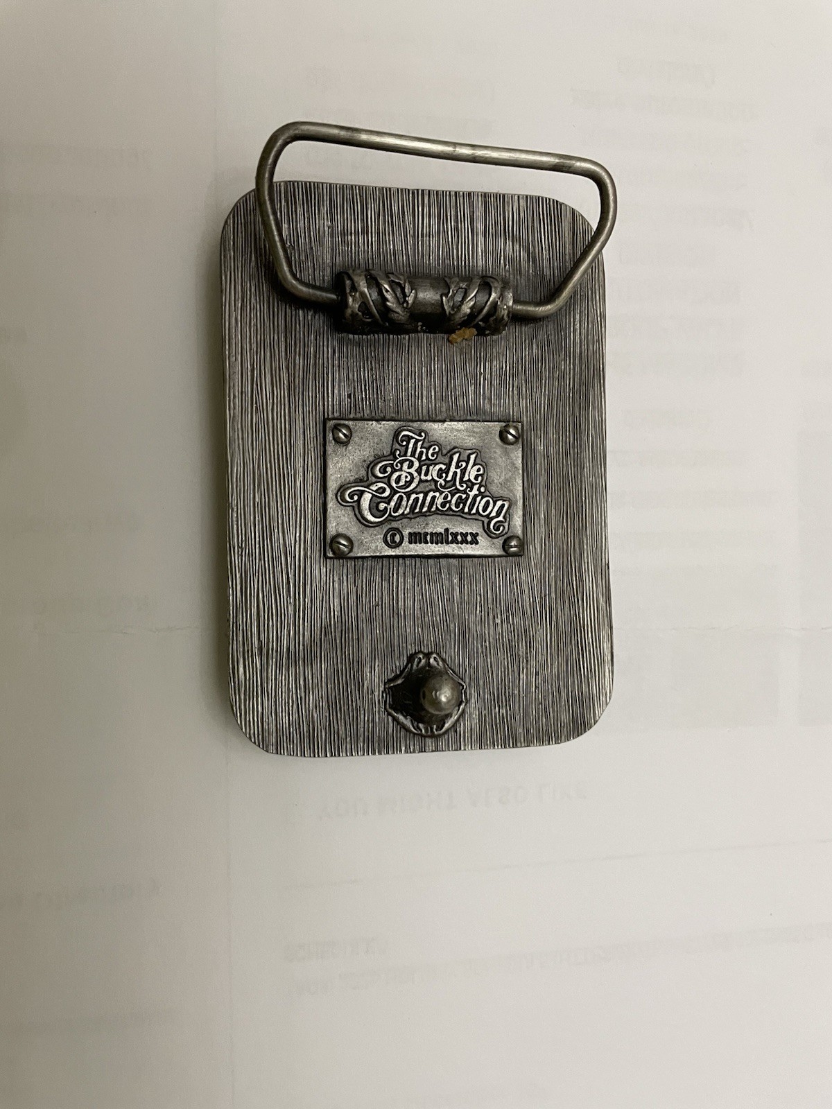 B – 29 Super fortress Pewter Belt Buckle