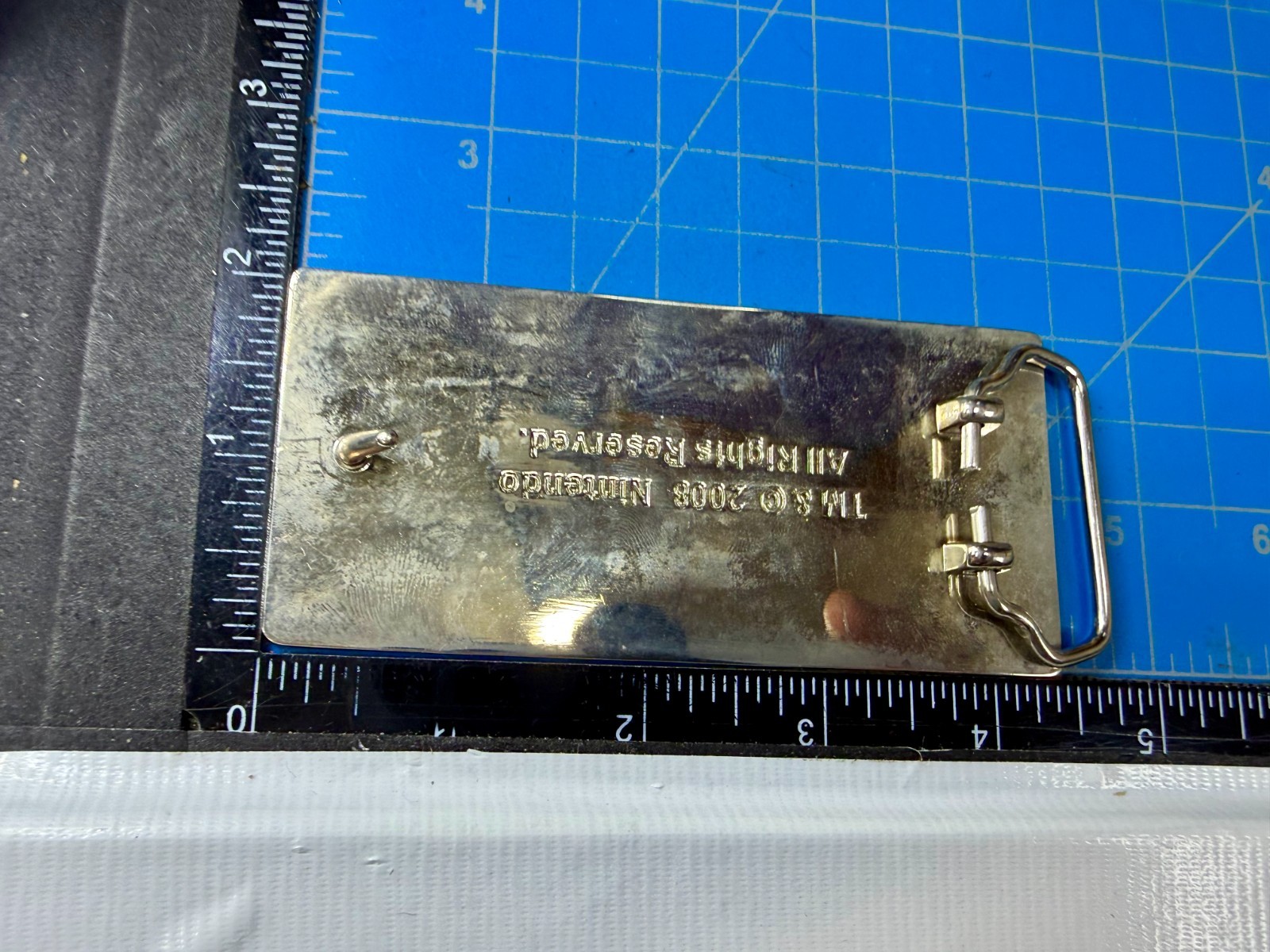 Official Classic Nintendo NES System Video Game Controller Figural Belt Buckle