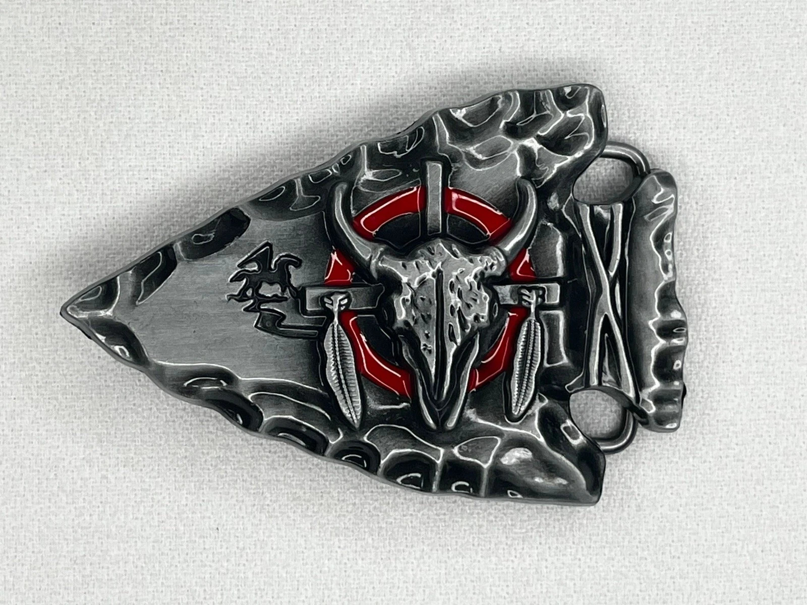 Indian Syle Belt Buckle American Western Belt Buckles for Men Cowboy